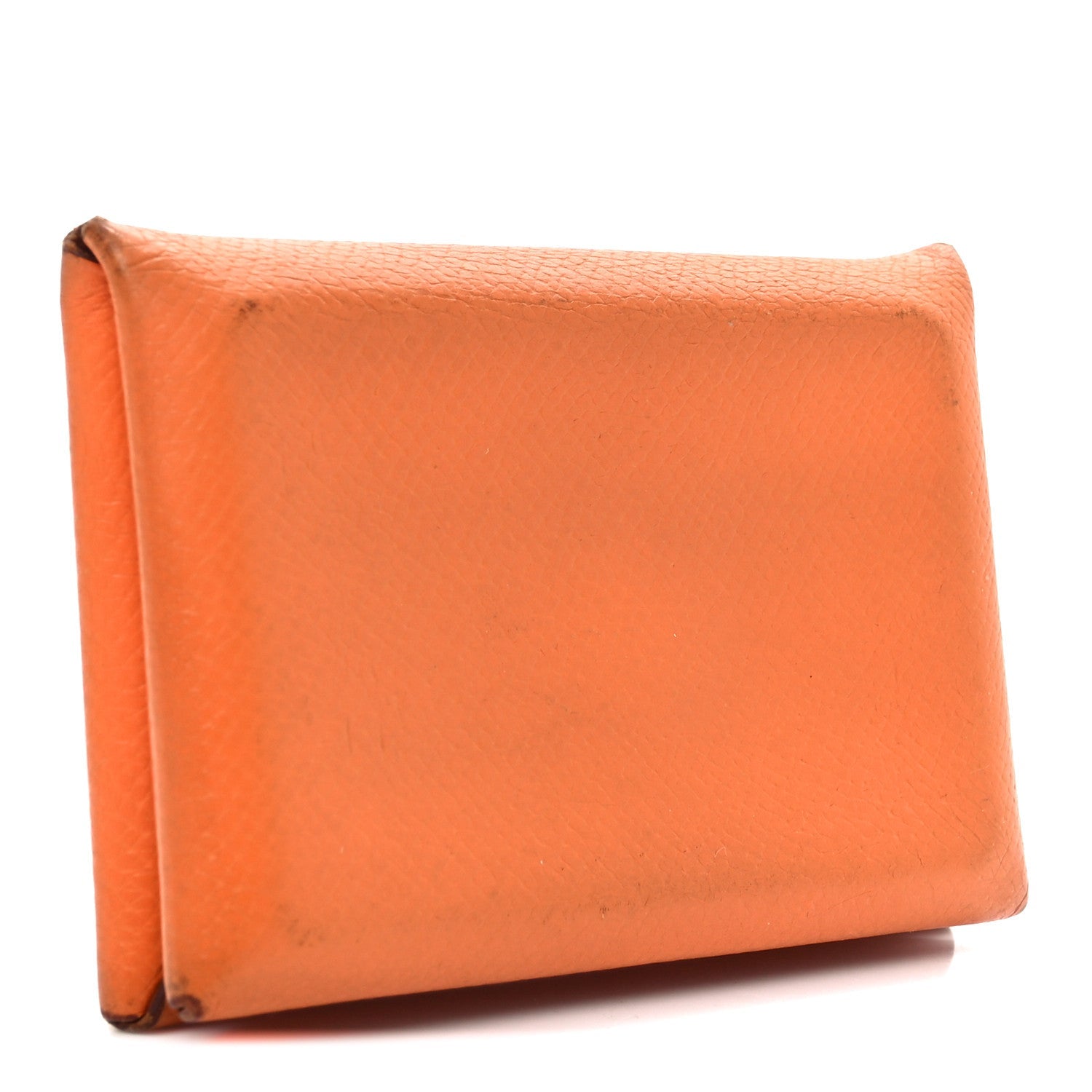 Epsom Calvi Card Case Abricot