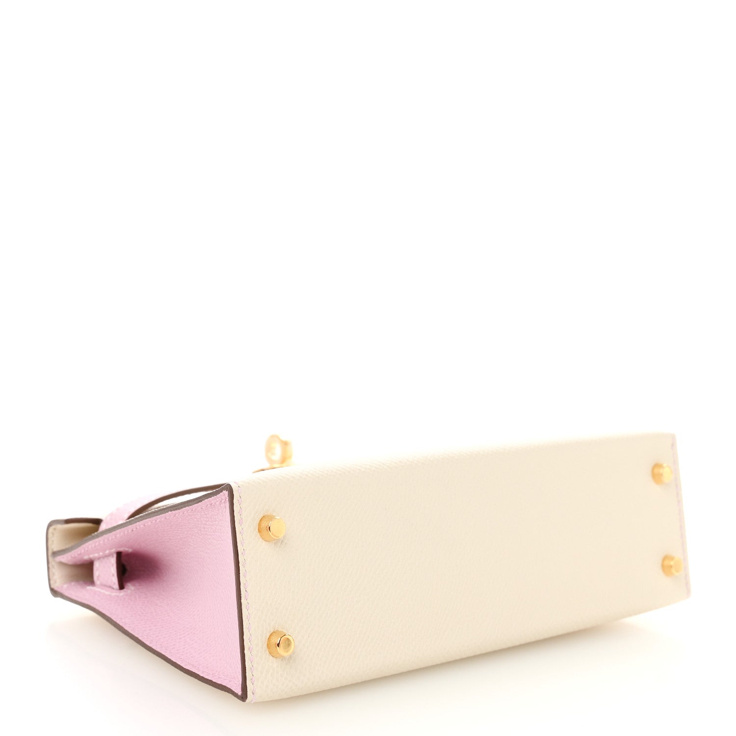 Epsom Horseshoe Mini Kelly Sellier 20 Craie Mauve Sylvestre