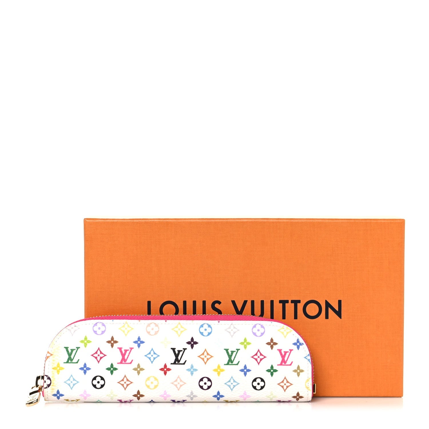 LV X TM Monogram Multicolor Charlotte Pencil Pouch Fuchsia