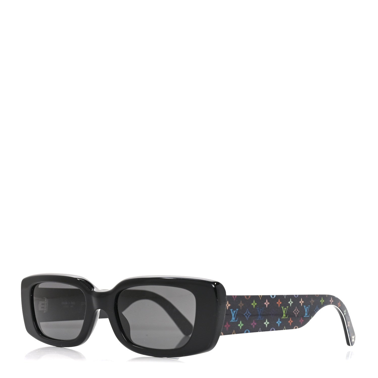 LV X TM Acetate Monogram Multicolor Sunglasses Z2709W Black