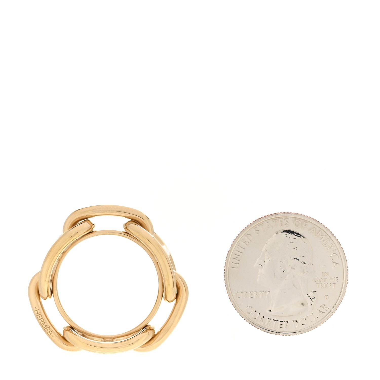 Permabrass Regate Scarf Ring