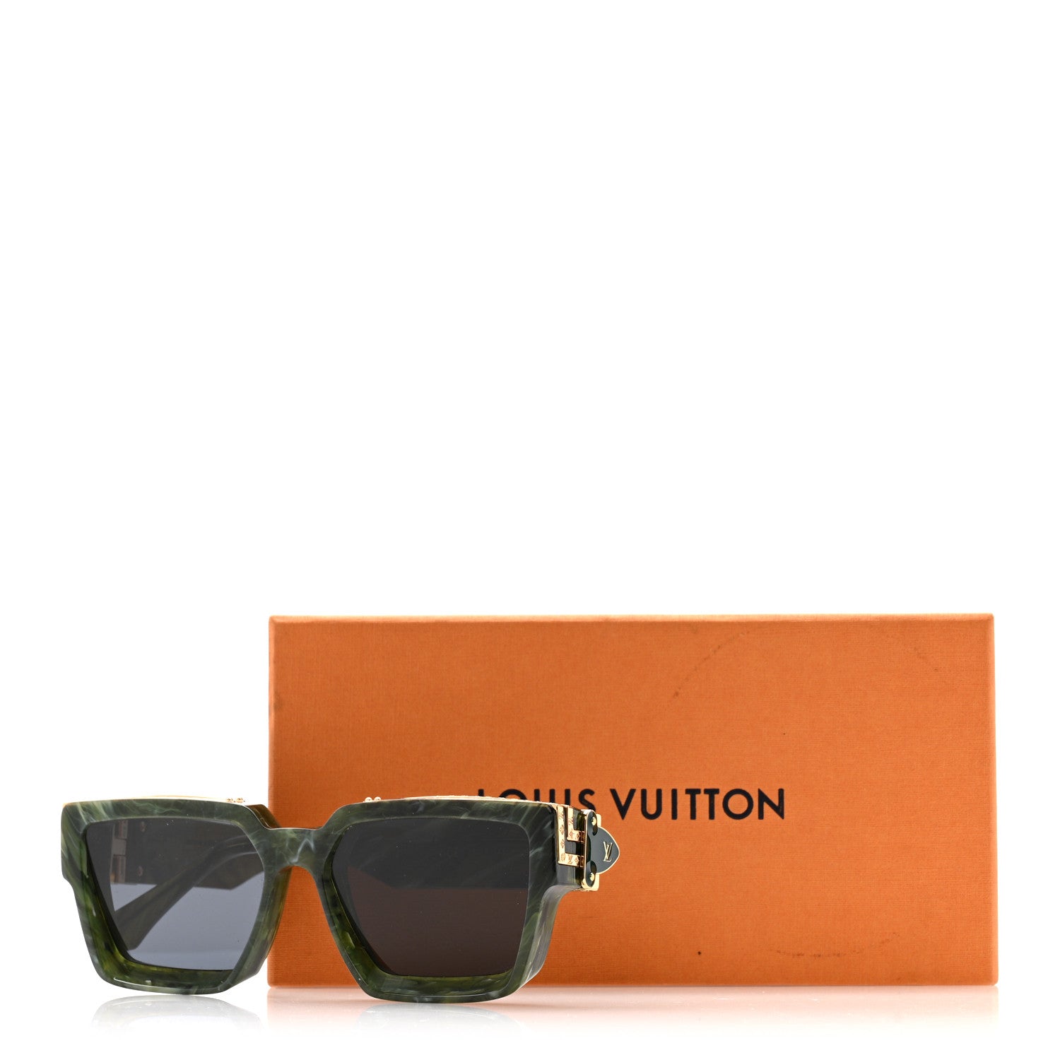 Acetate 1.1 Millionaires Z1167E Sunglasses Green Marble