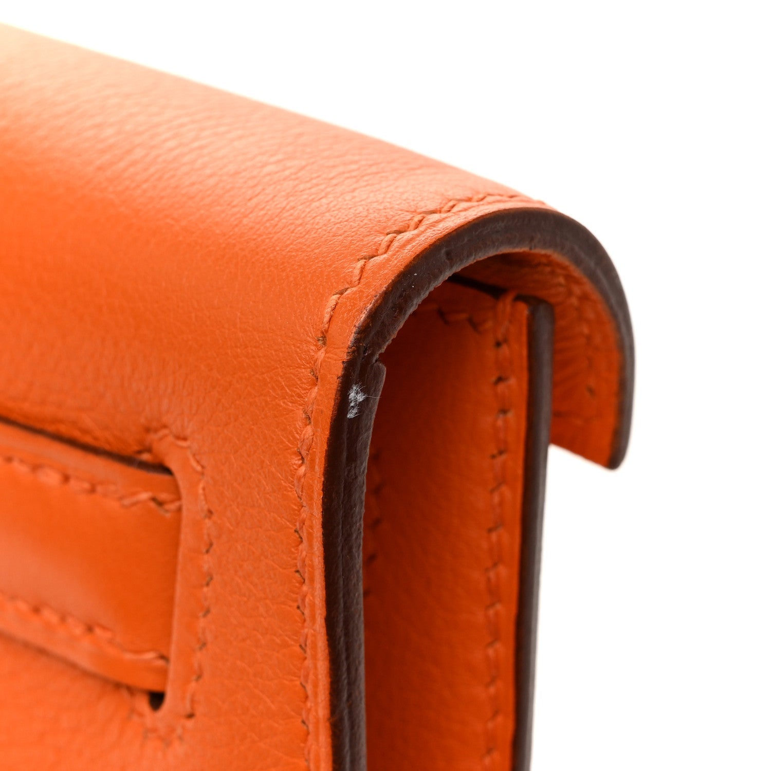 Evergrain Kelly Longue Clutch Pochette Orange