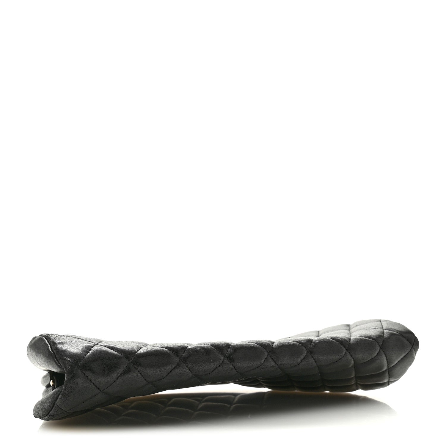 Lambskin Quilted Timeless Clutch Black