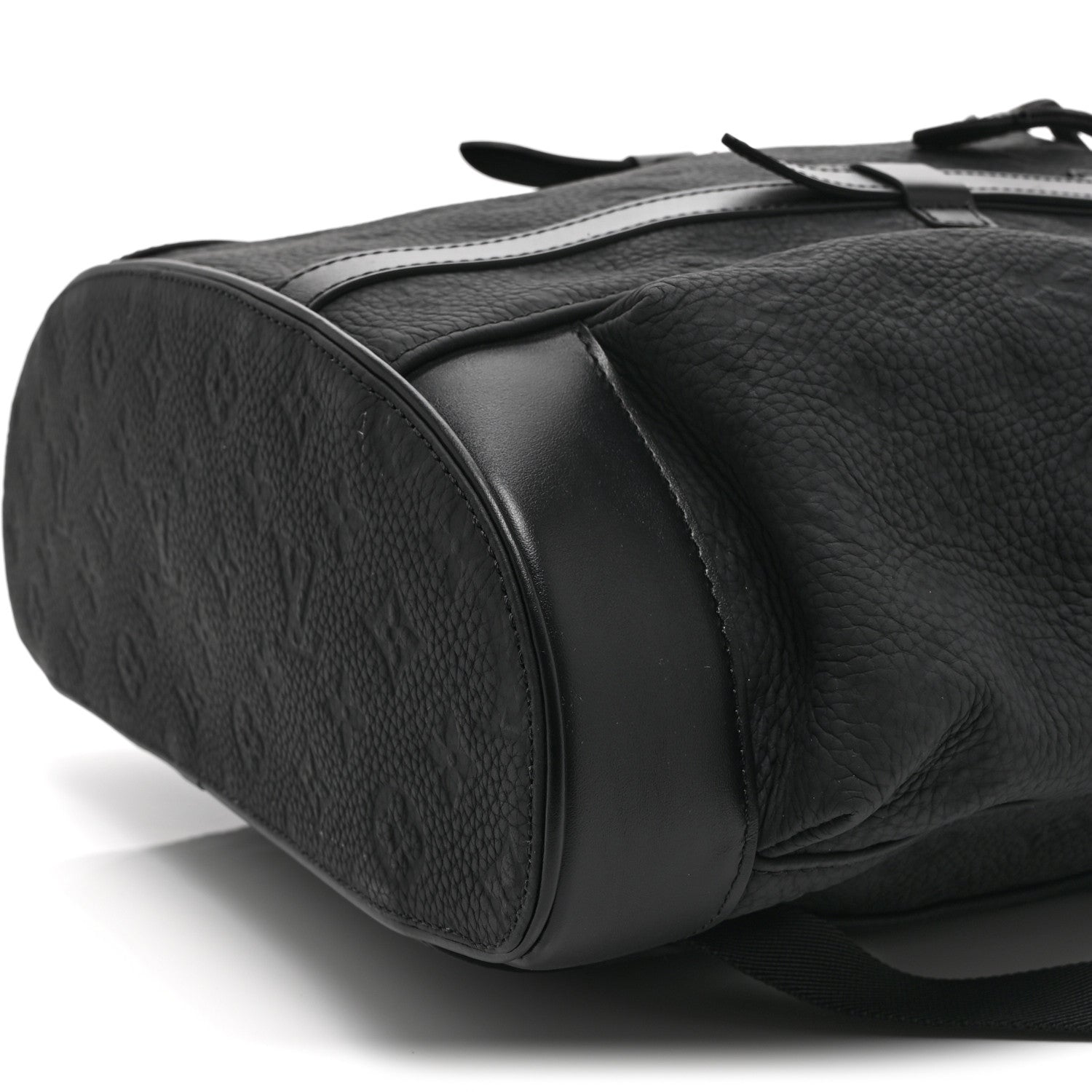 Taurillon Monogram Christopher MM Backpack Black