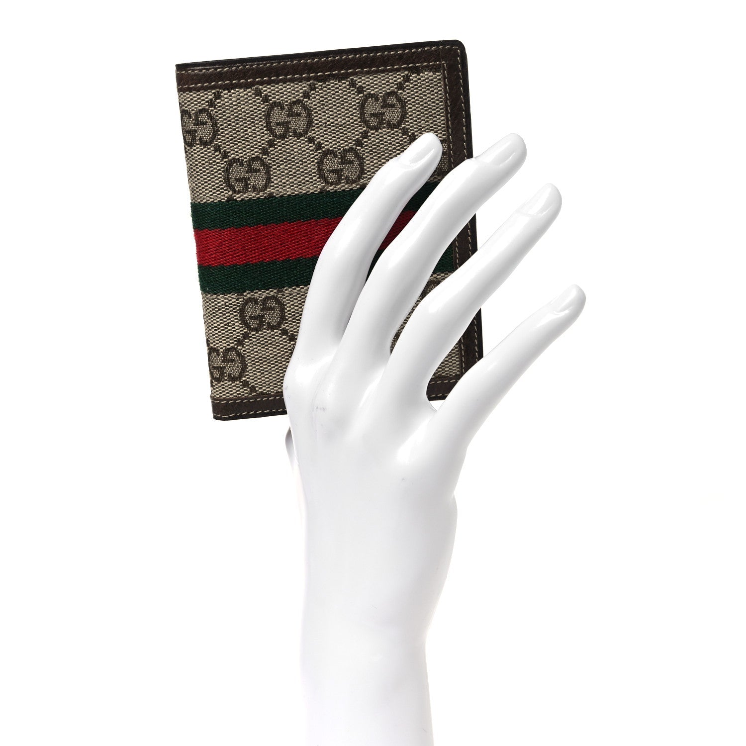 GG Monogram Web Address Book Agenda Brown
