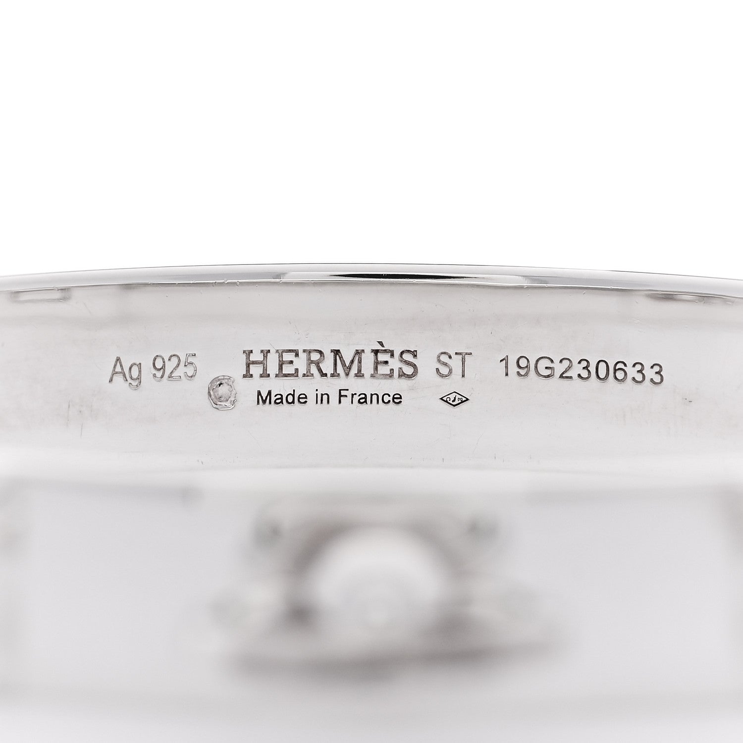 Sterling Silver PM Collier De Chien Bracelet ST