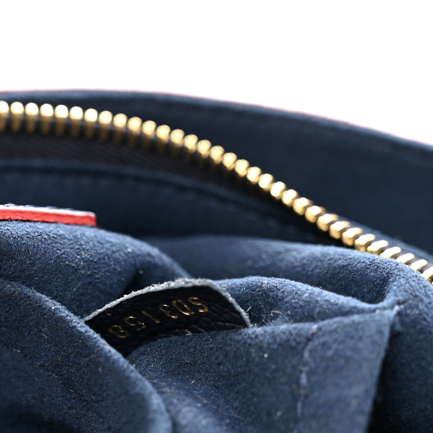 Empreinte Surene MM Marine Rouge
