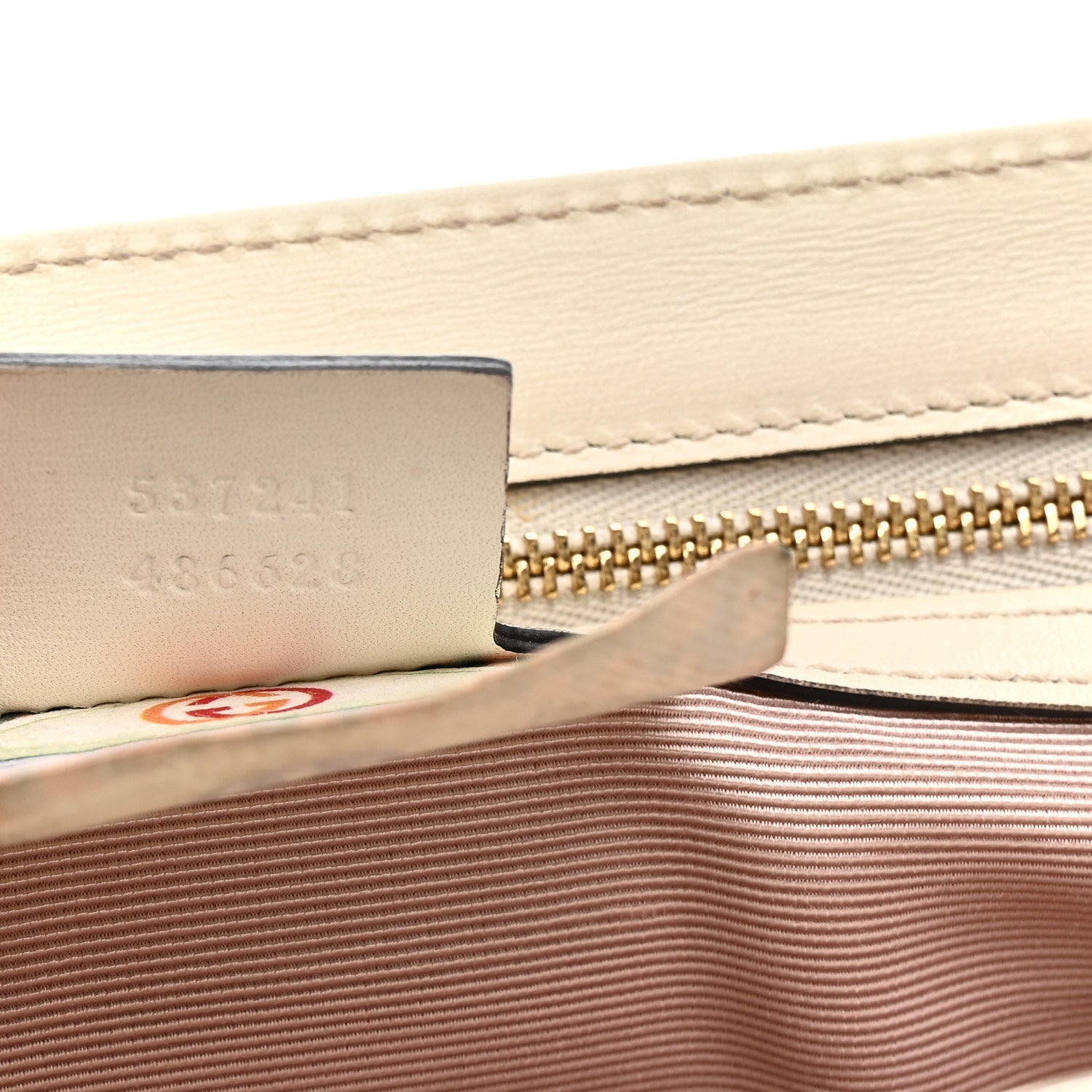Vitello Palmellato Lux Crystal Medium Rajah Shoulder Bag Mystic White Multicolor