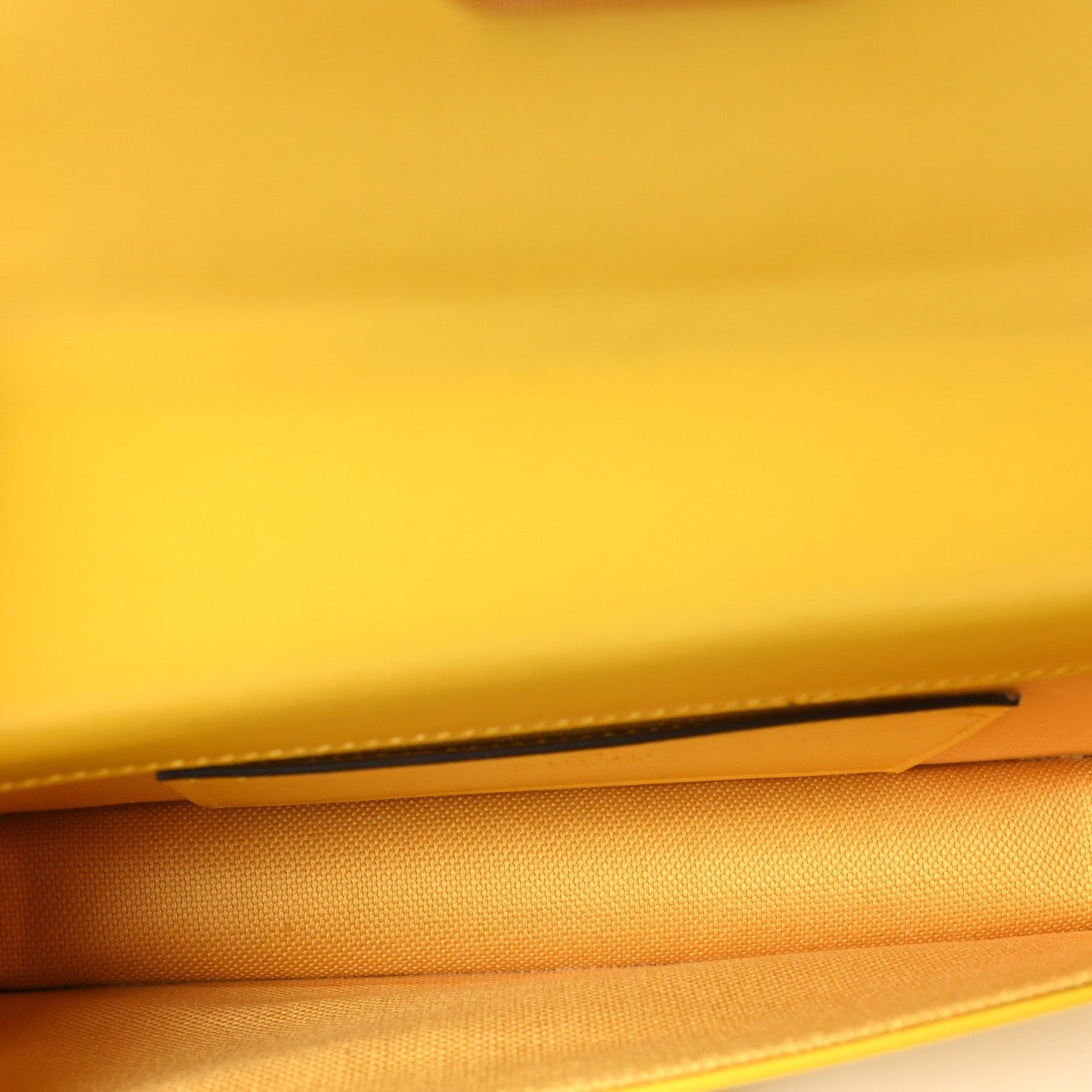 GG Monogram Scratch Lux Calfskin Mini Luce Shoulder Bag Yellow