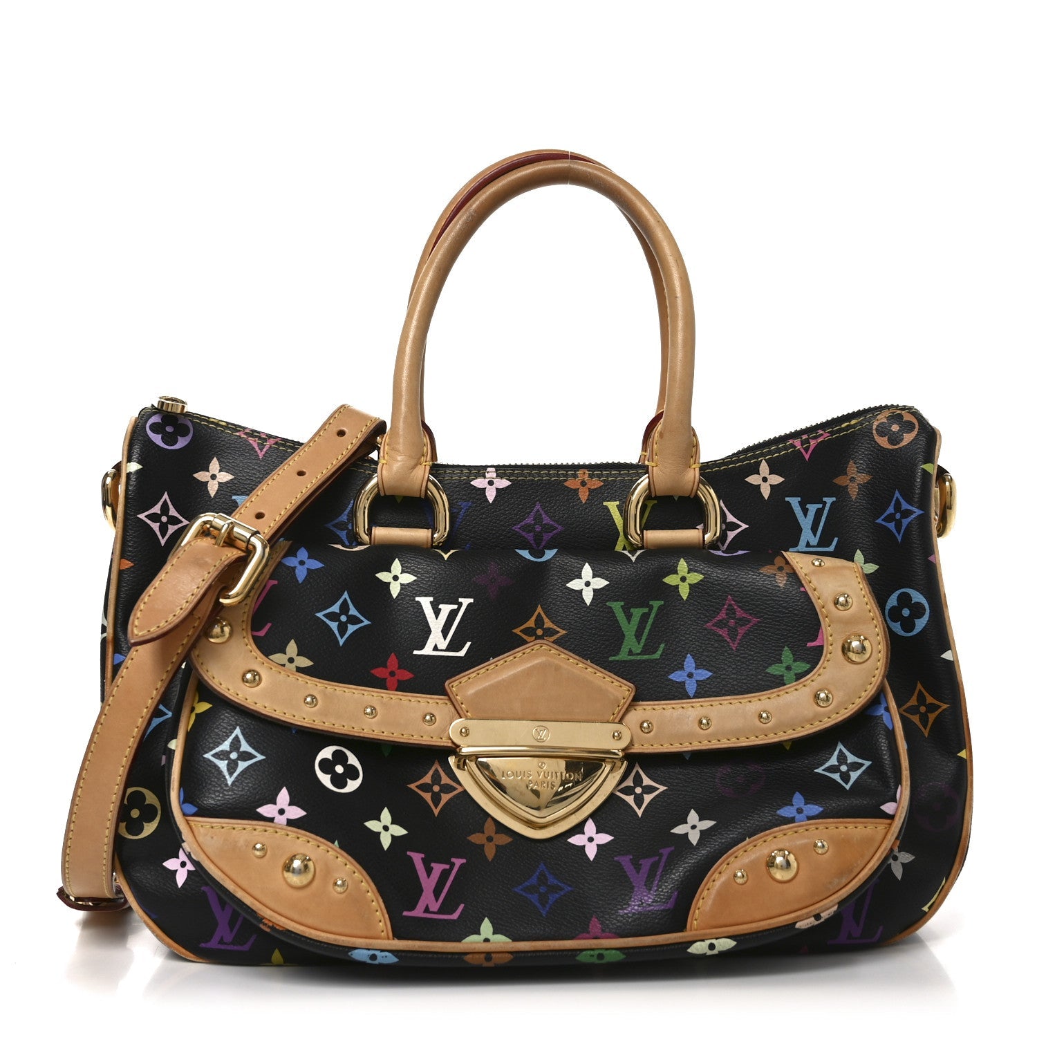 Monogram Multicolor Rita Black
