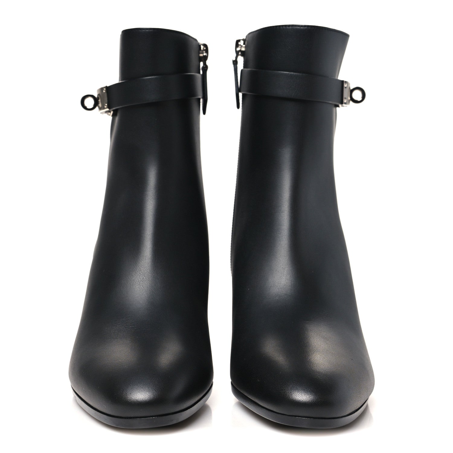 Calfskin Saint Germain Ankle Boots 39 Black