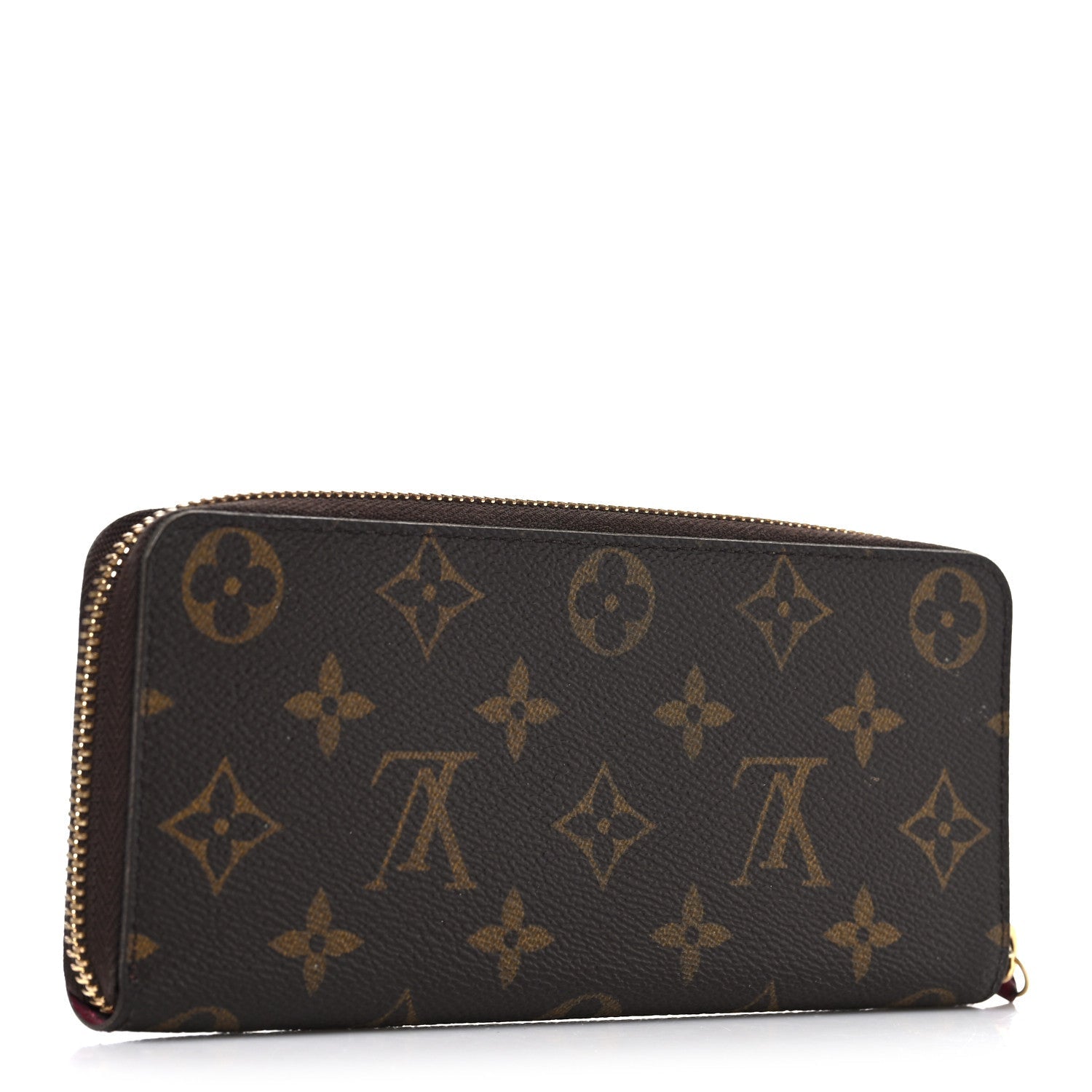 Monogram Clemence Wallet Fuchsia
