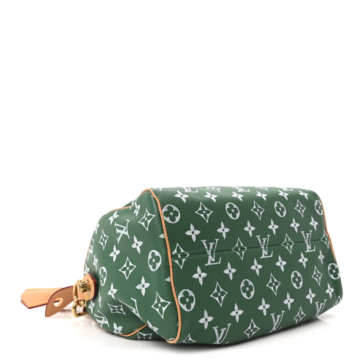 Calfskin Monogram Speedy P9 Bandouliere 25 Green