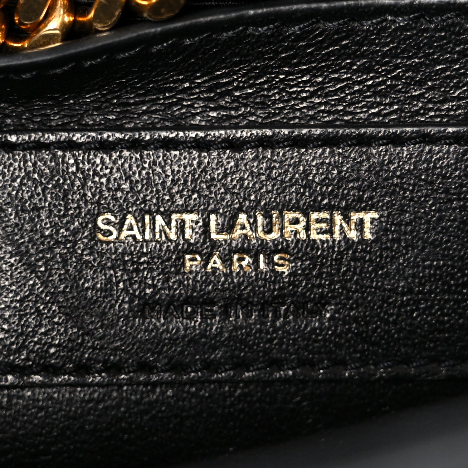Grain De Poudre Small Monogram Kate Satchel Black