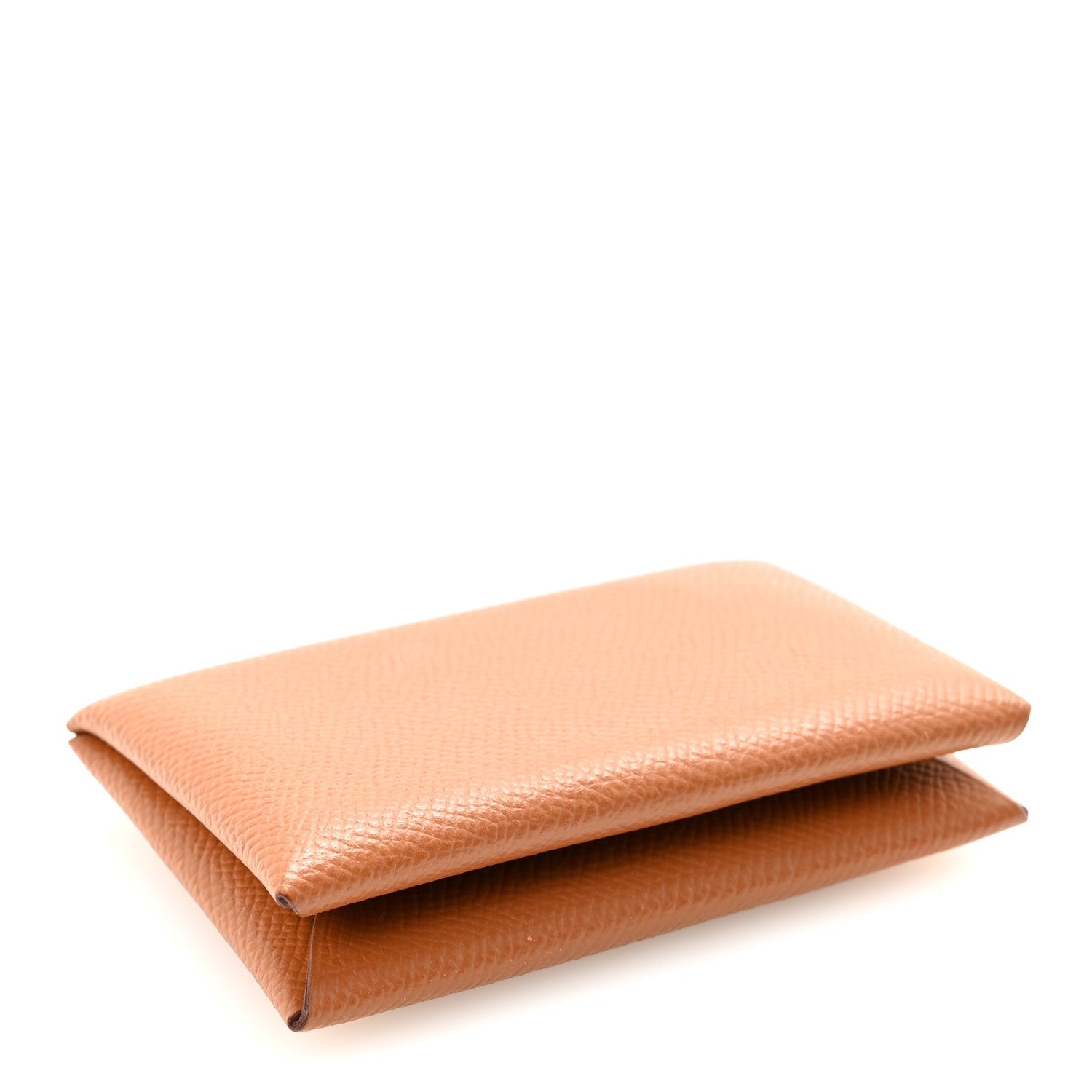 Epsom Calvi Card Case Gold