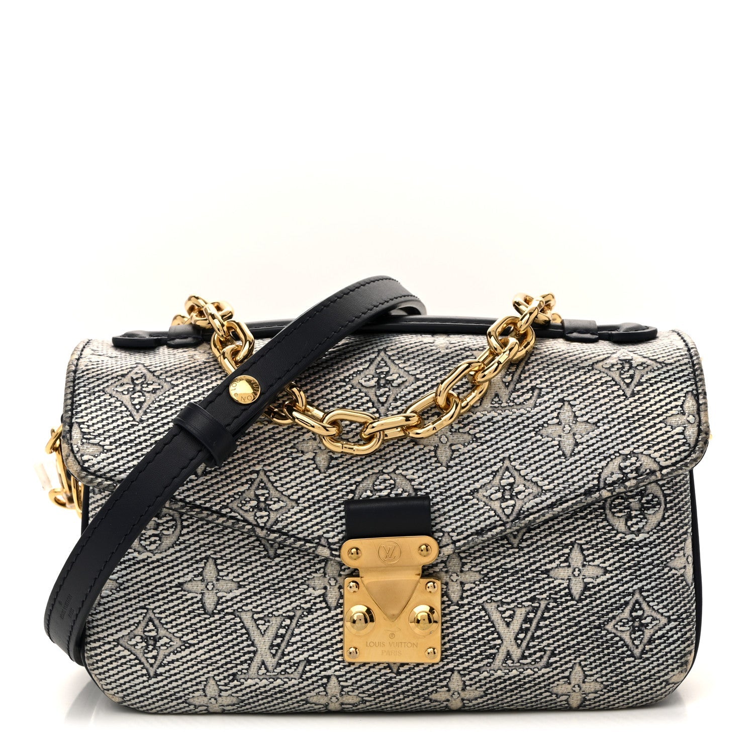 Monoglam Pochette Metis East West Blue