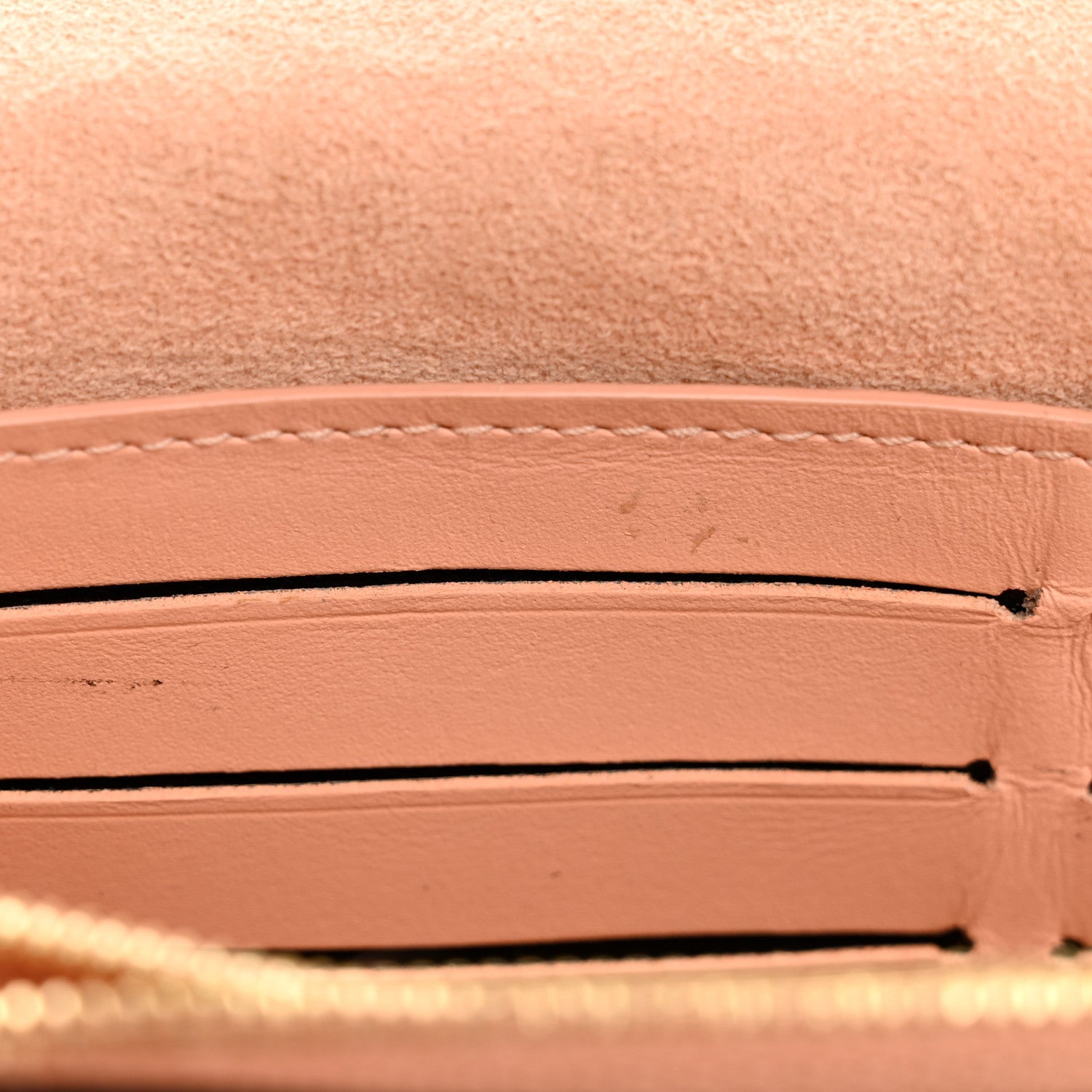 Damier Ebene Vavin Chain Wallet Creme