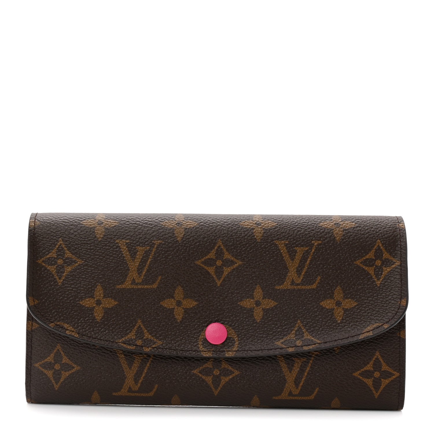 Monogram Emilie Wallet Fuchsia