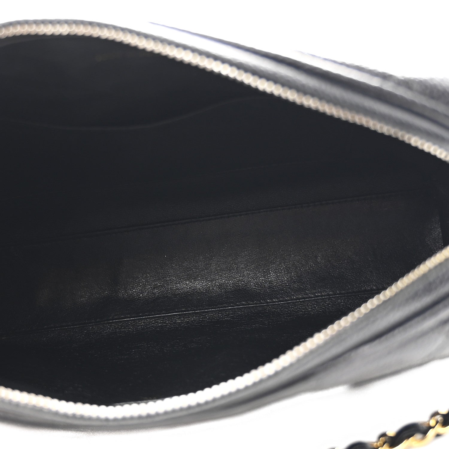 Caviar Quilted Camera Case Black