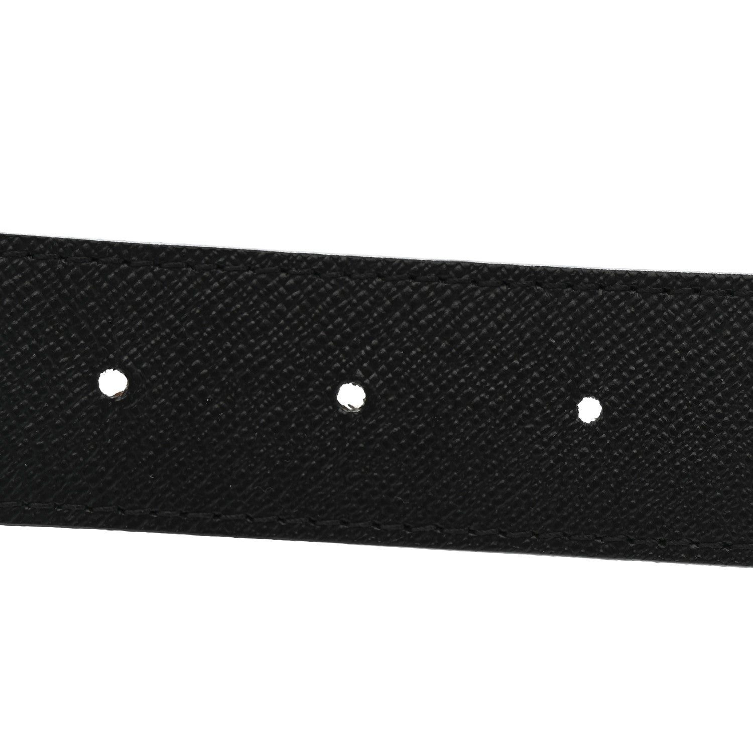 Calfskin Monogram 30mm LV Initiales Reversible Belt 80 32 Black