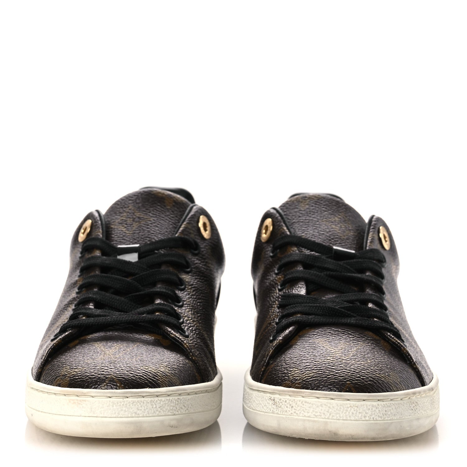 Patent Monogram Frontrow Sneakers 38