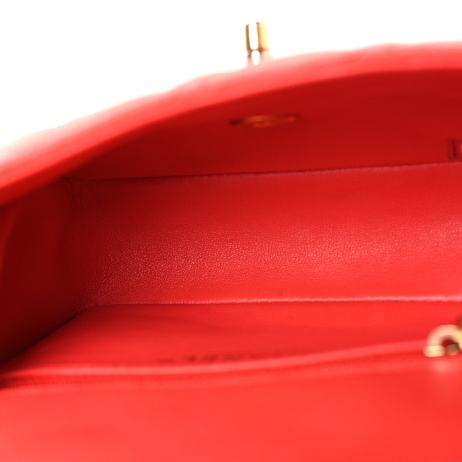 Caviar Quilted Mini Sweet Classic Flap Red