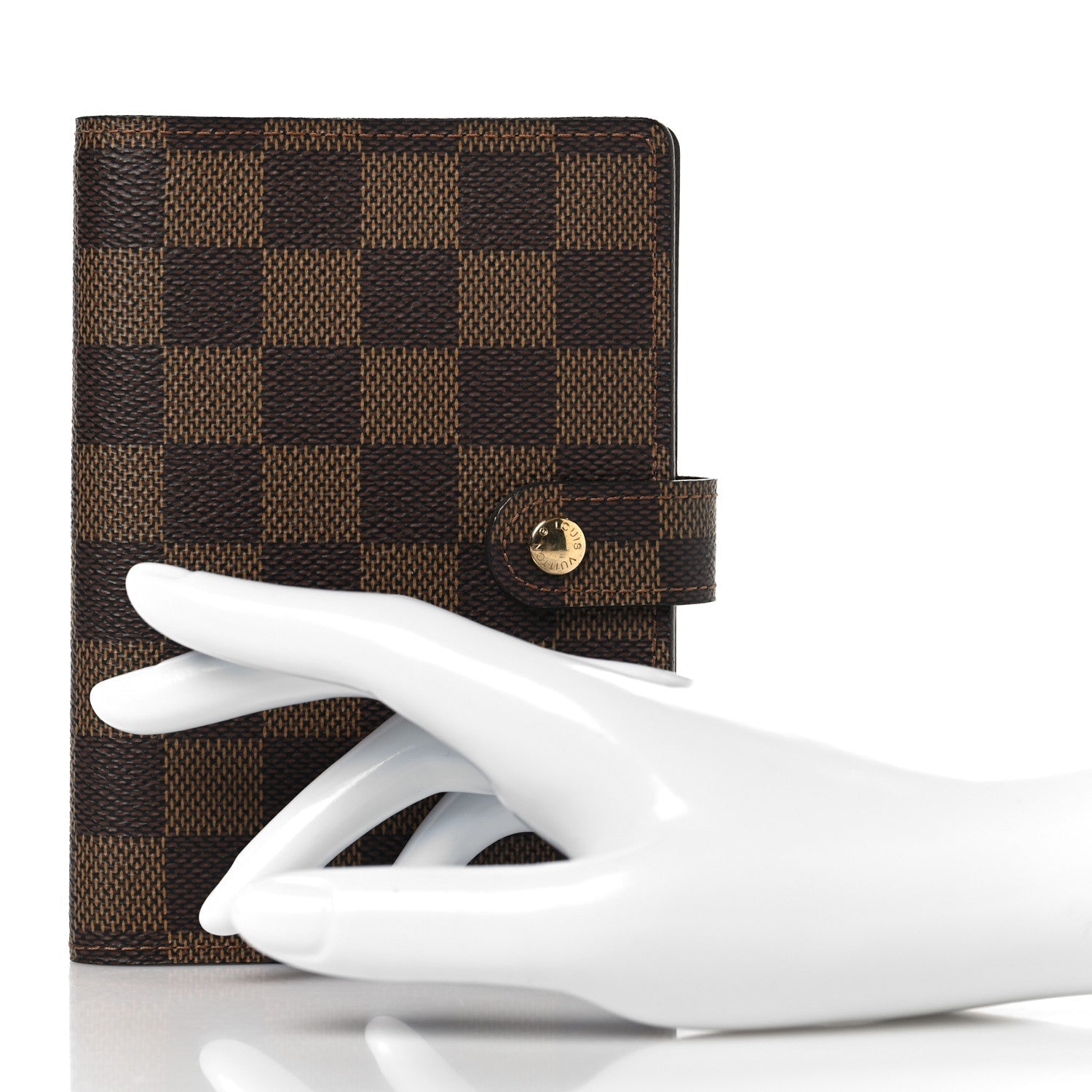 Damier Ebene Small Ring Agenda Cover