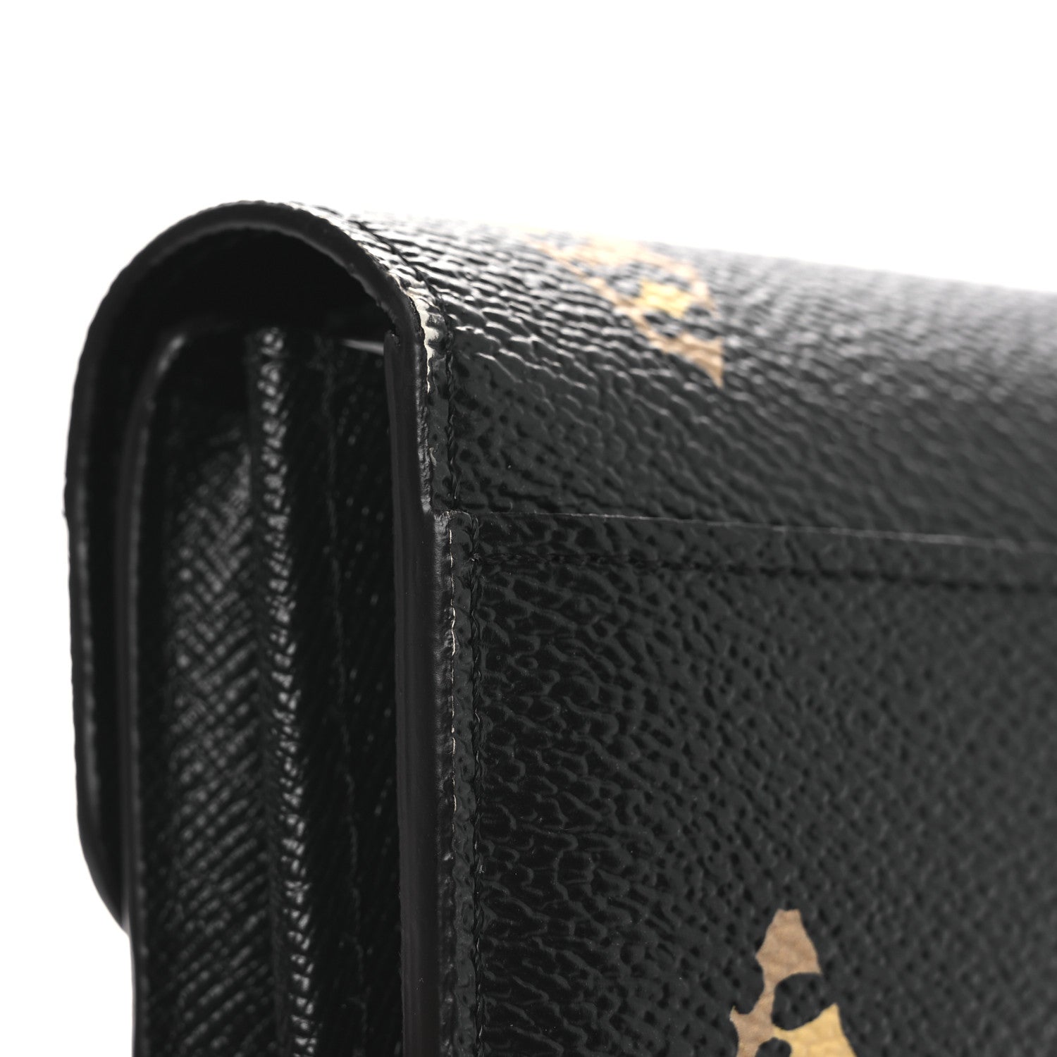 Monogram Giant Jungle Sarah Wallet Black