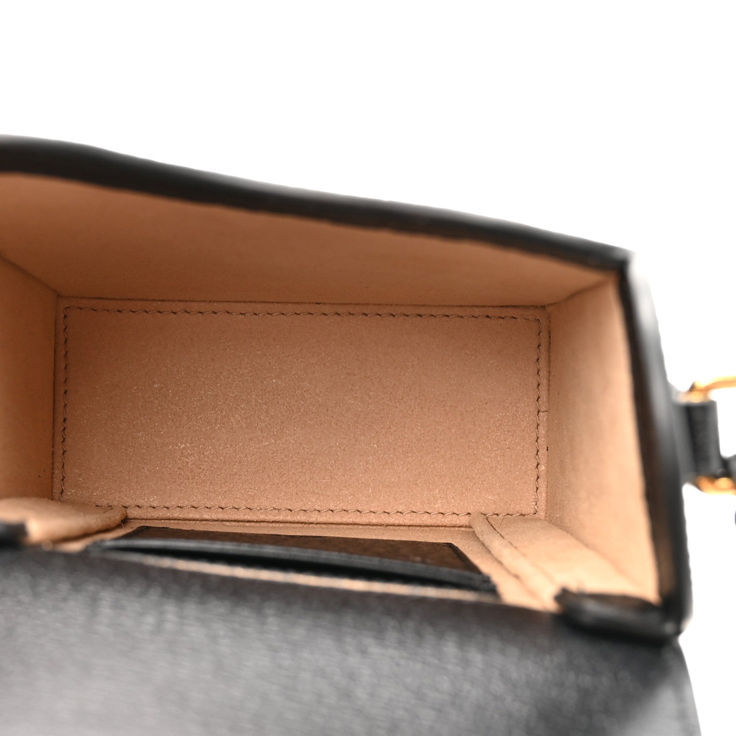 Dollar Calfskin Vertical Horsebit 1955 Crossbody Bag Black
