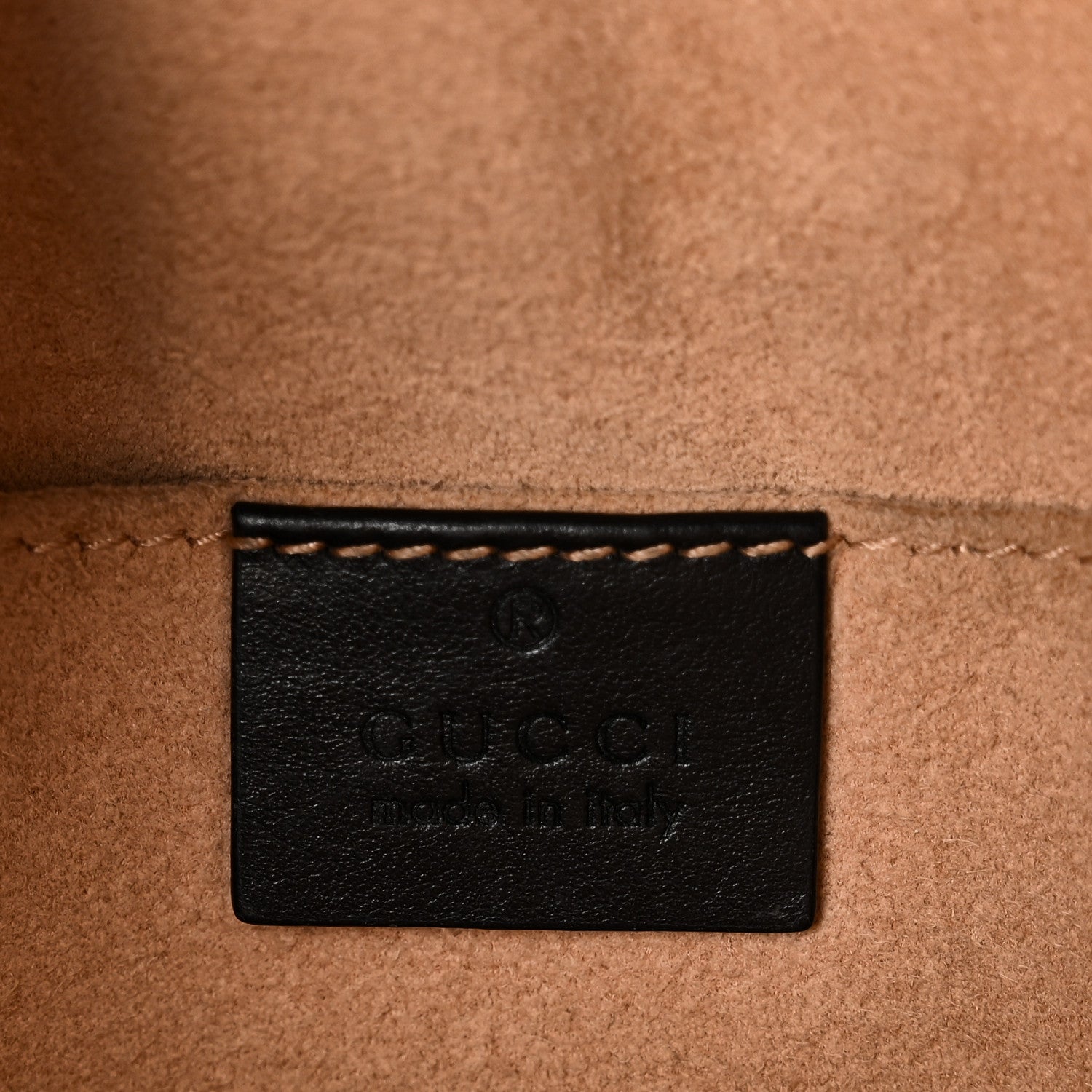 Calfskin Matelasse GG Marmont Dome Backpack Black
