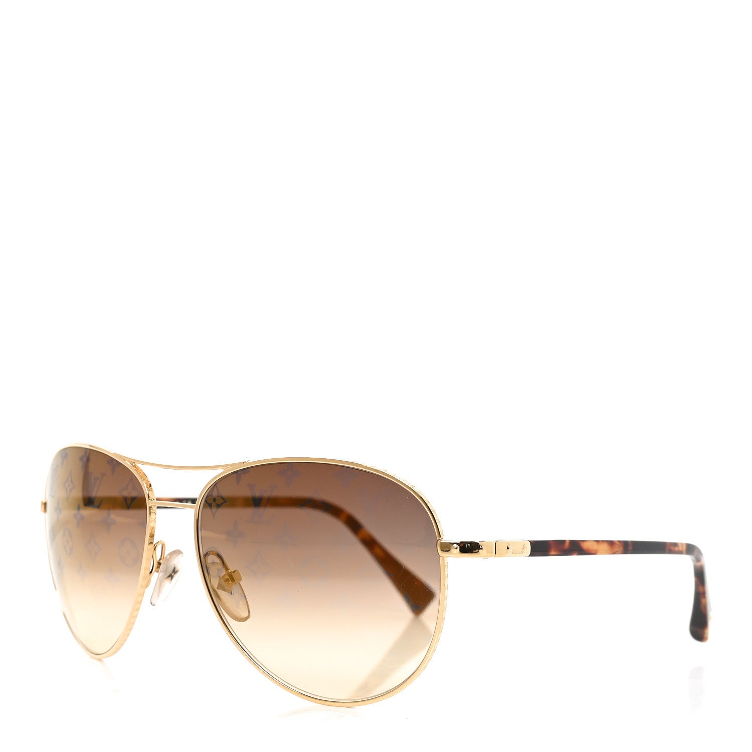 Conspiration Pilote Sunglasses Z0164U Gold