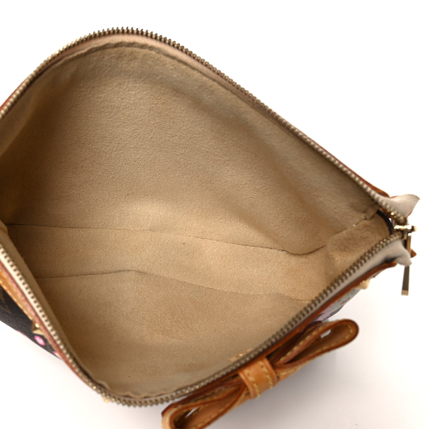 Monogram Cherry Blossom Pochette Accessories Brown
