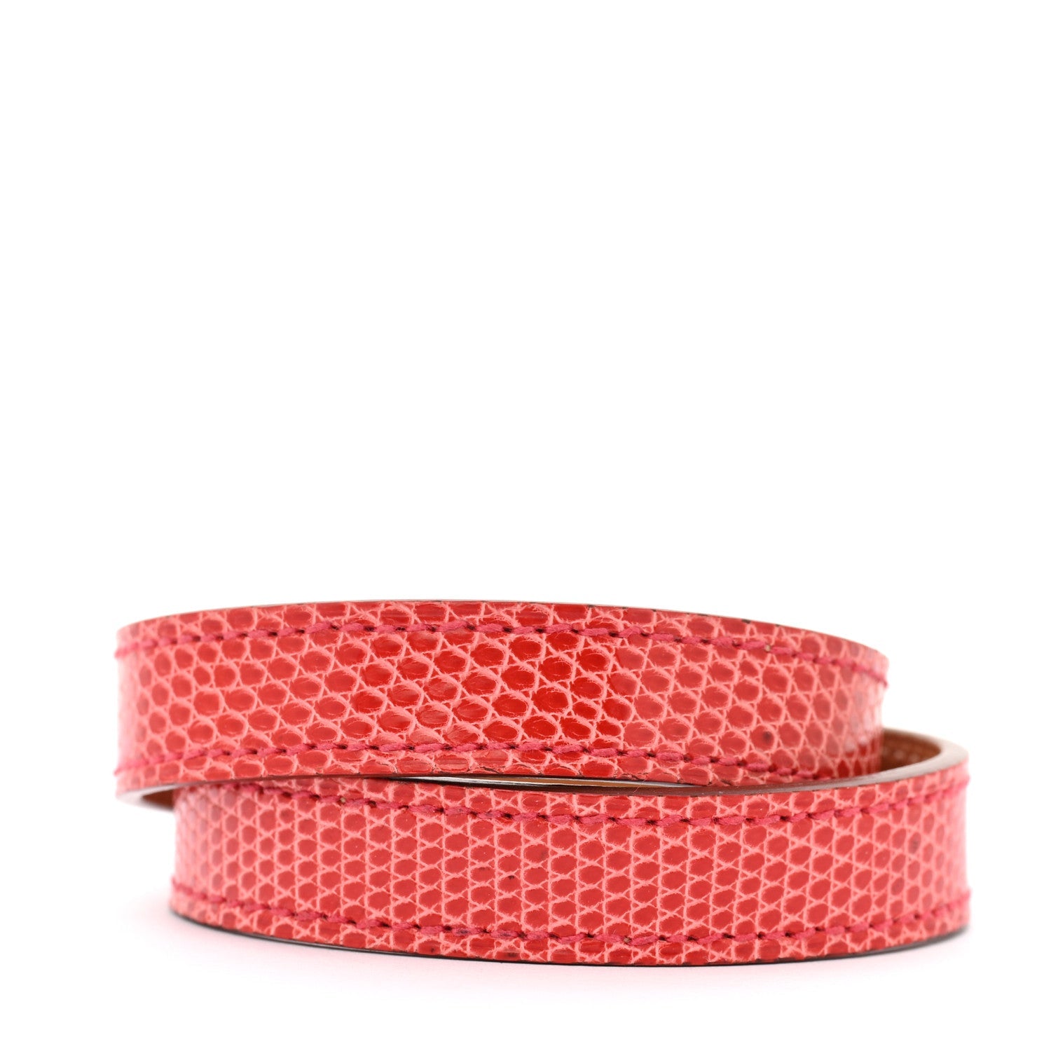 Lizard Kelly Double Tour Bracelet S Bougainvillea