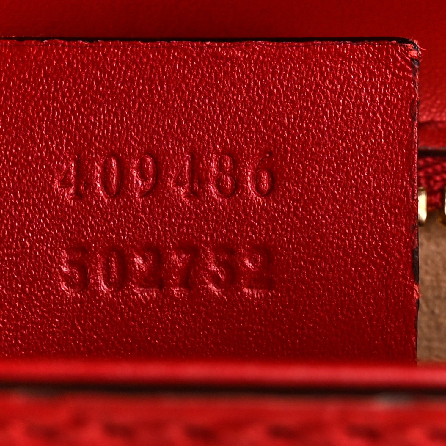 Guccissima Medium Padlock Shoulder Bag Hibiscus Red