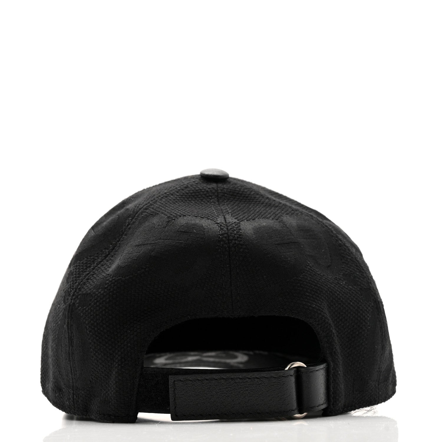 Monogram Jumbo GG Baseball Hat XS Black