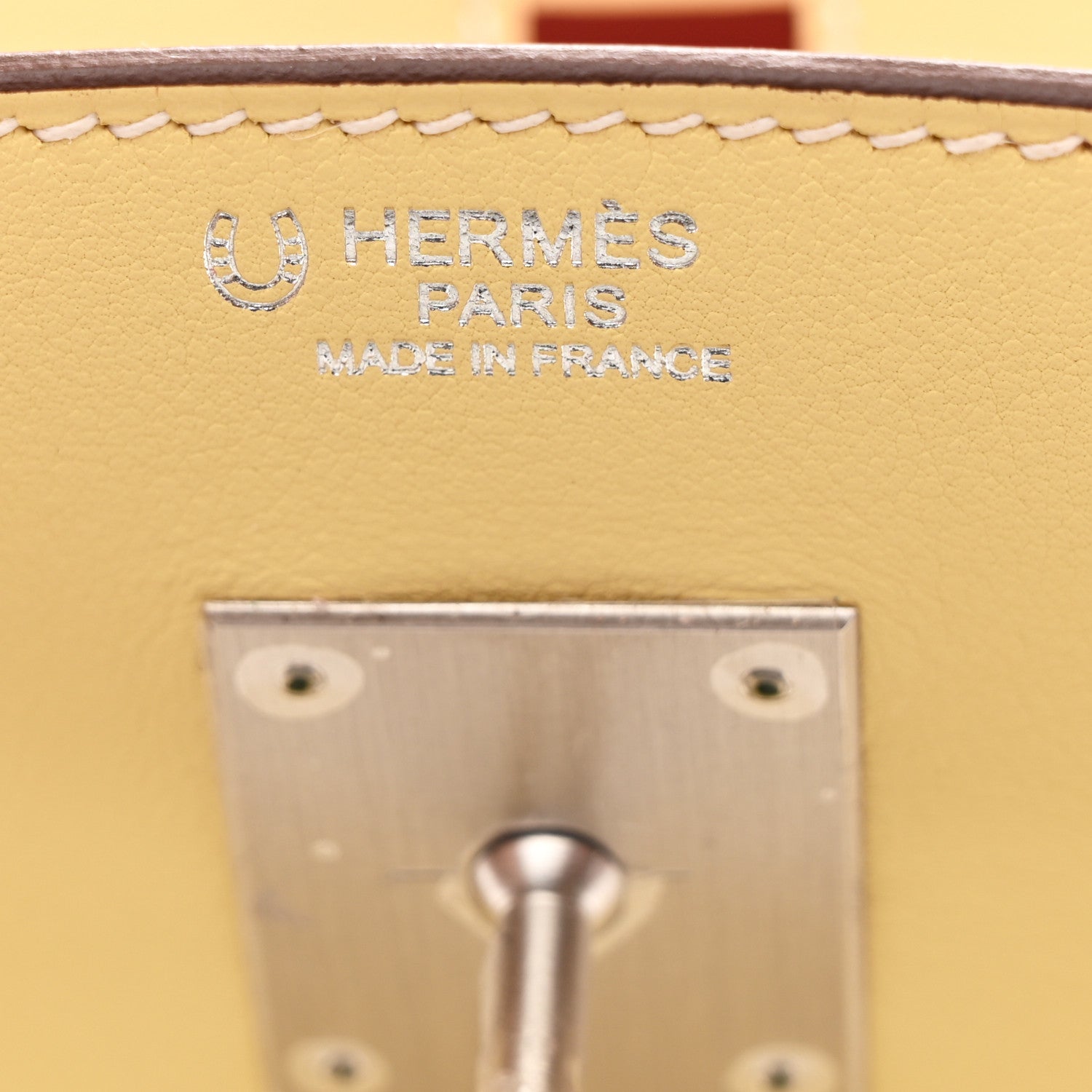 Swift Horseshoe Bi-Color Birkin 30 Jaune Poussin Rose Sakura
