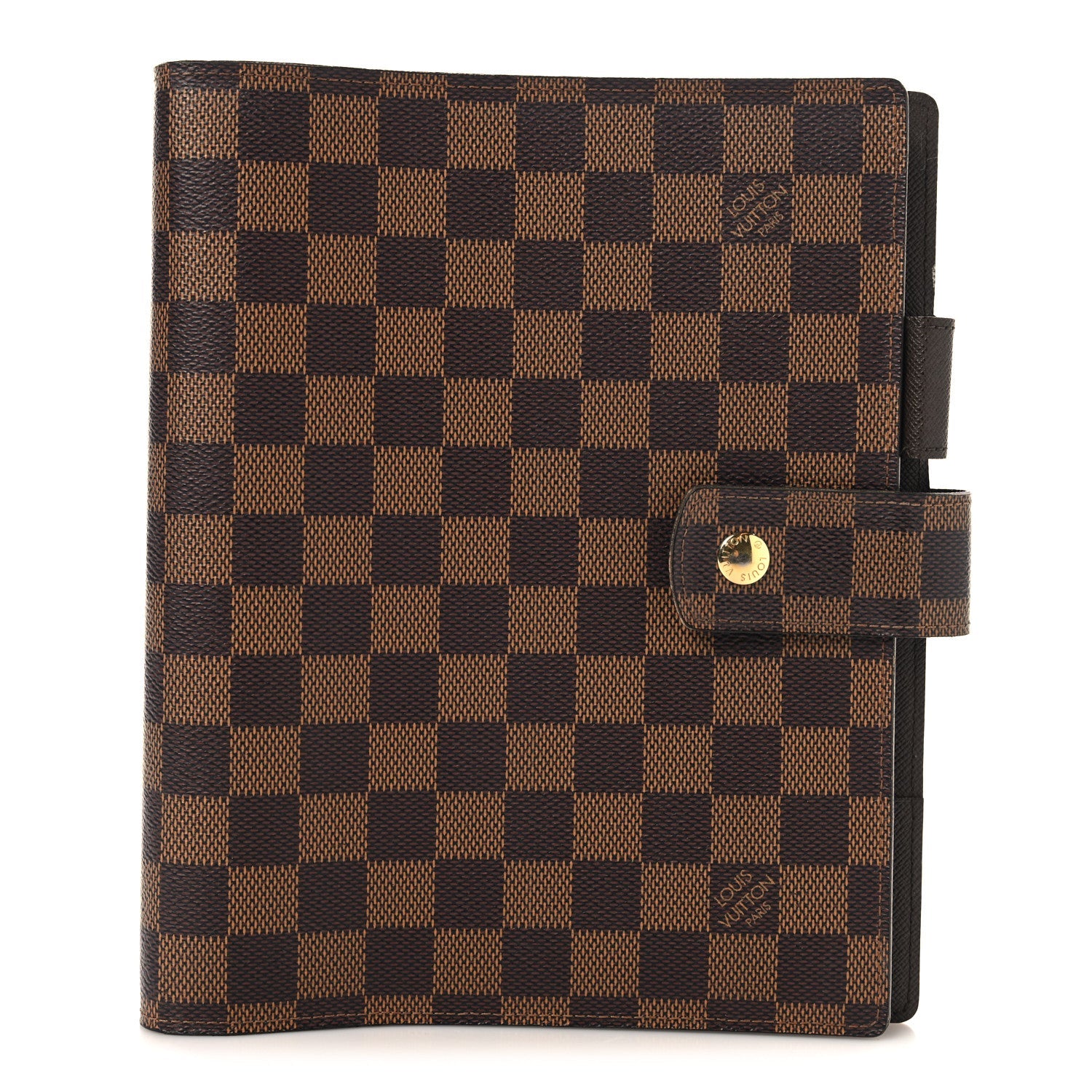 Damier Ebene Large Ring Agenda Cover