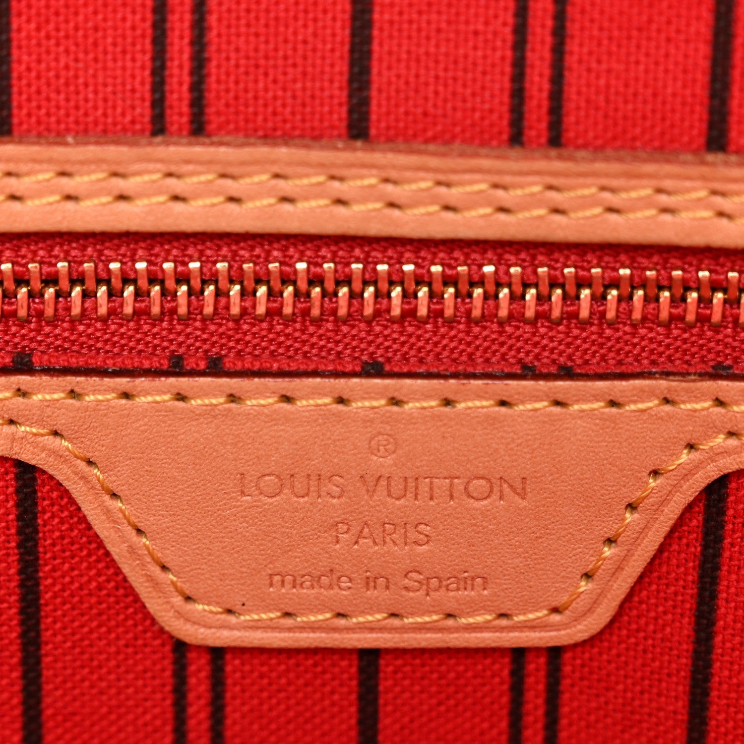 Monogram Neo Neverfull MM Cherry