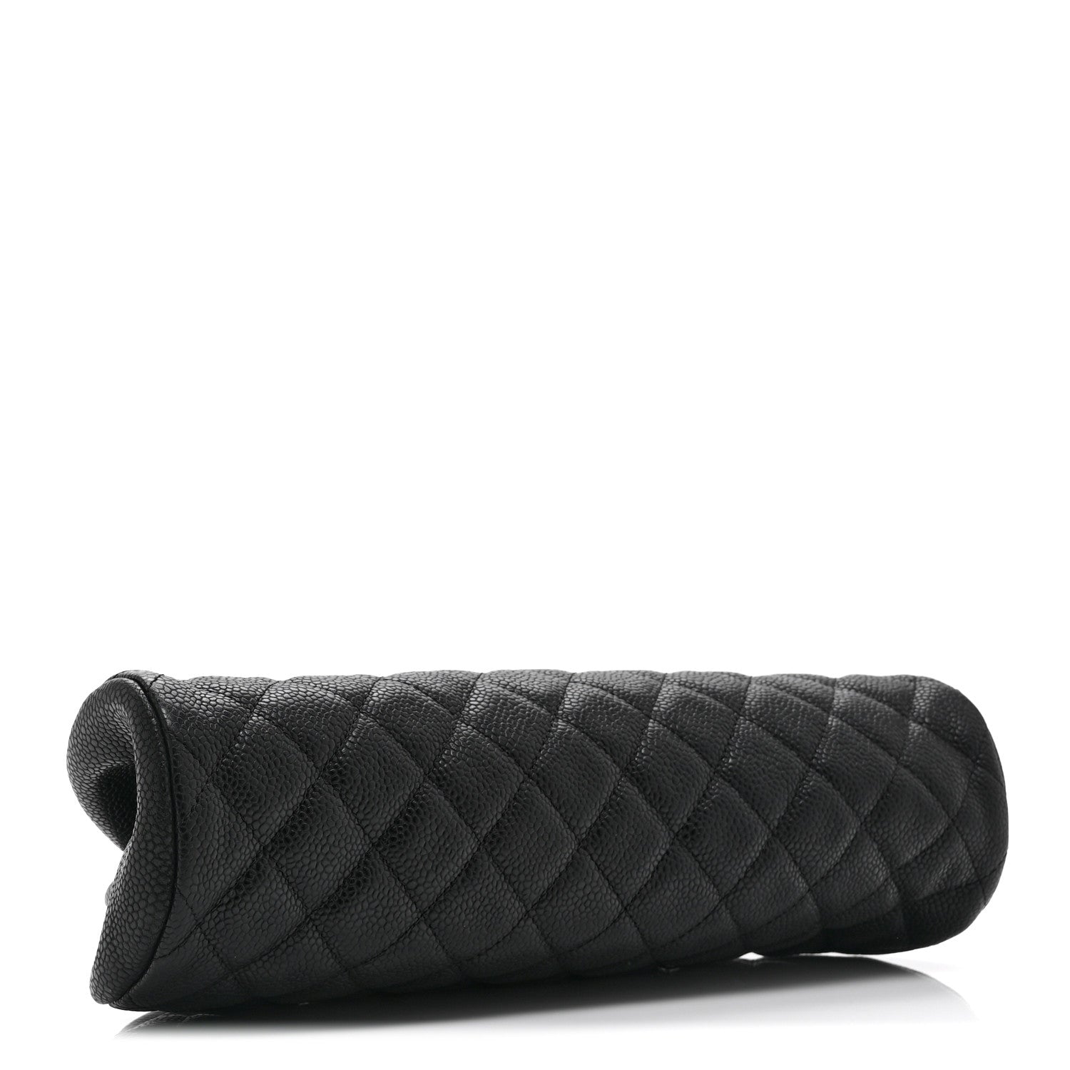 Caviar Quilted Timeless Clutch Black