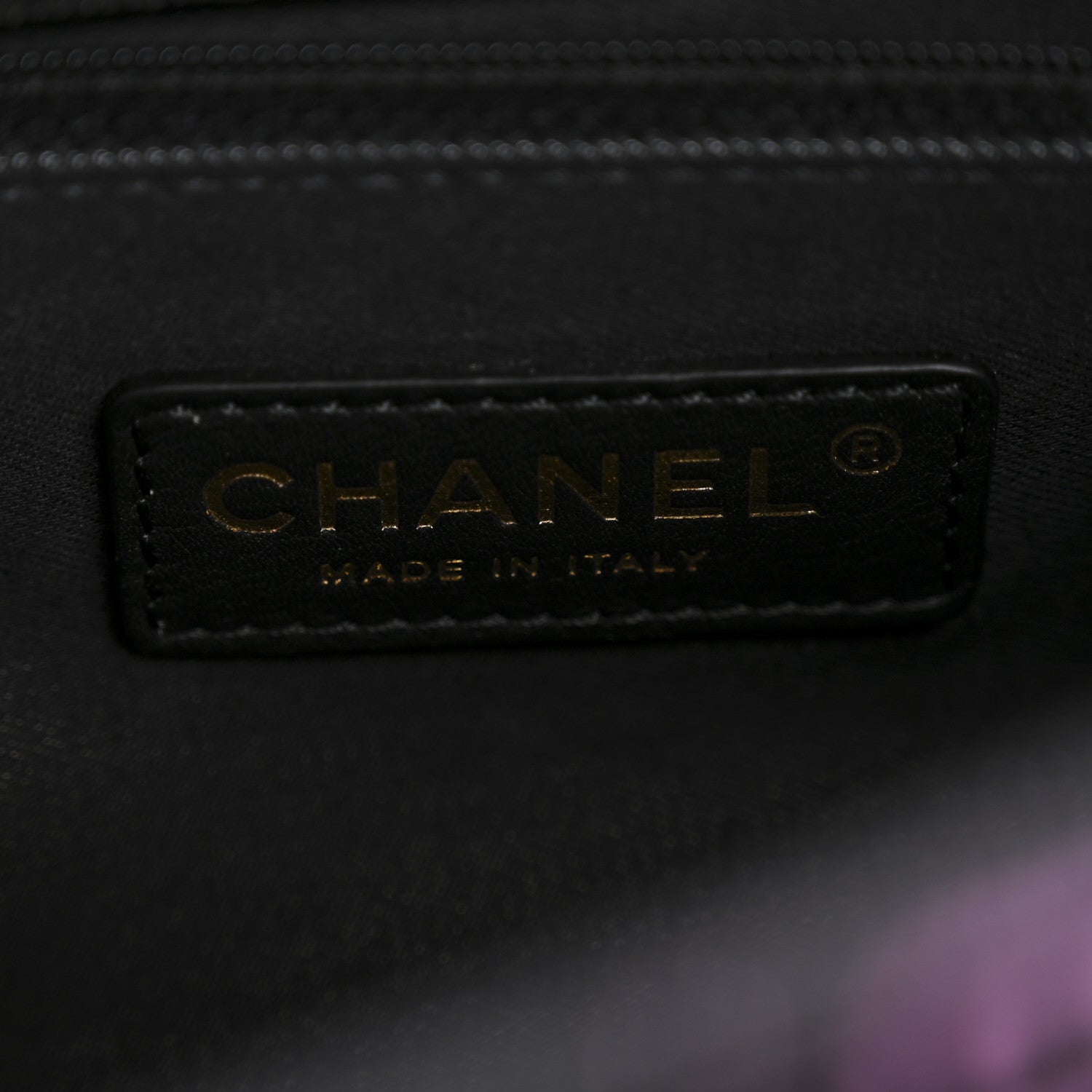 Denim Quilted Denim Mood Large Flap Black Multicolor