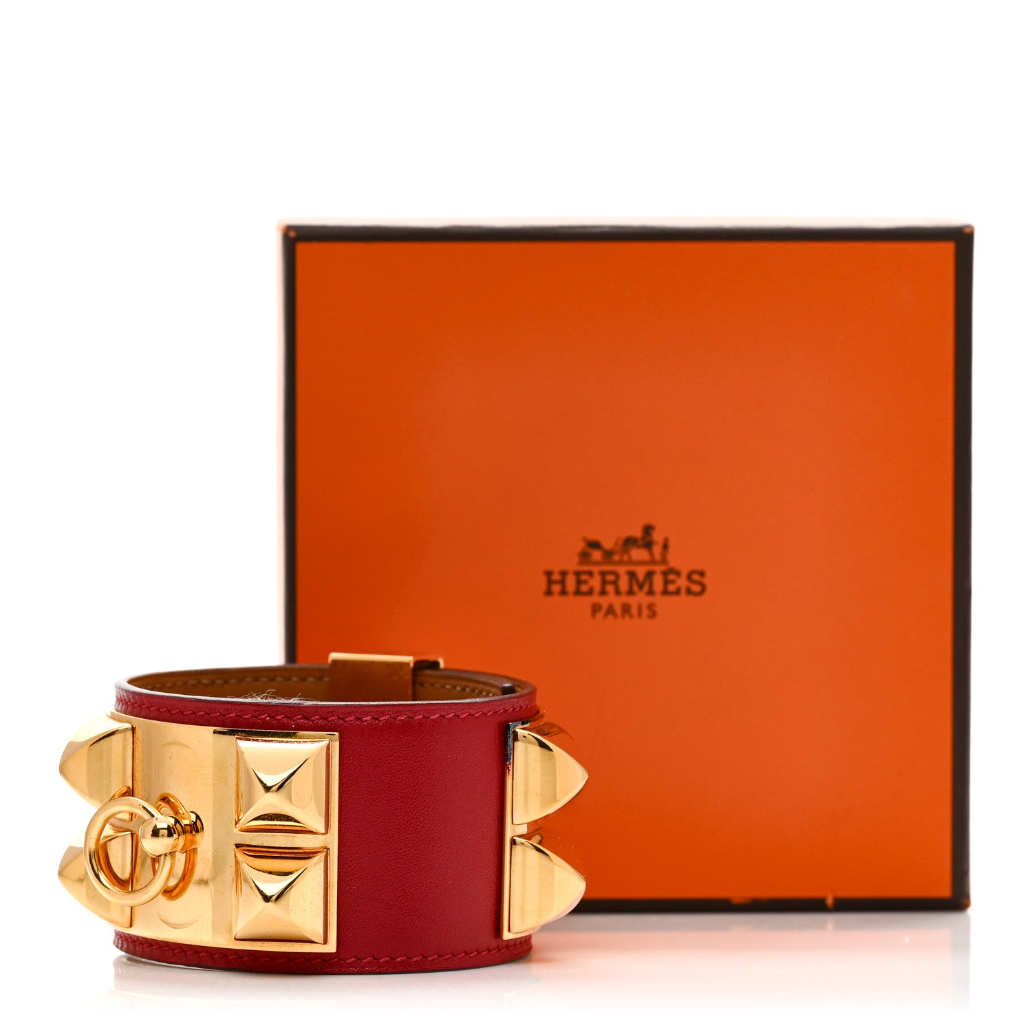 Swift Collier de Chien CDC Bracelet T2 Rouge Casaque