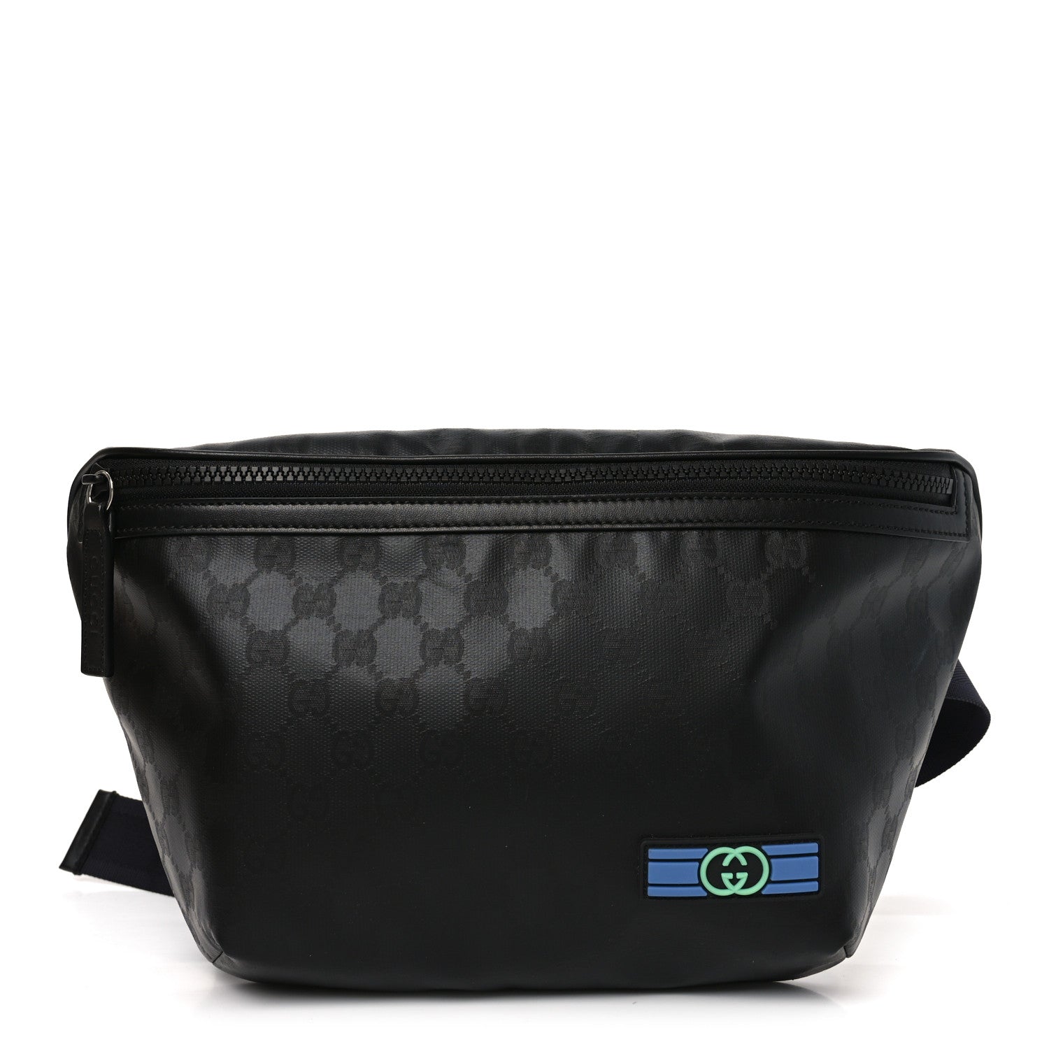 GG Monogram Belt Bag Black