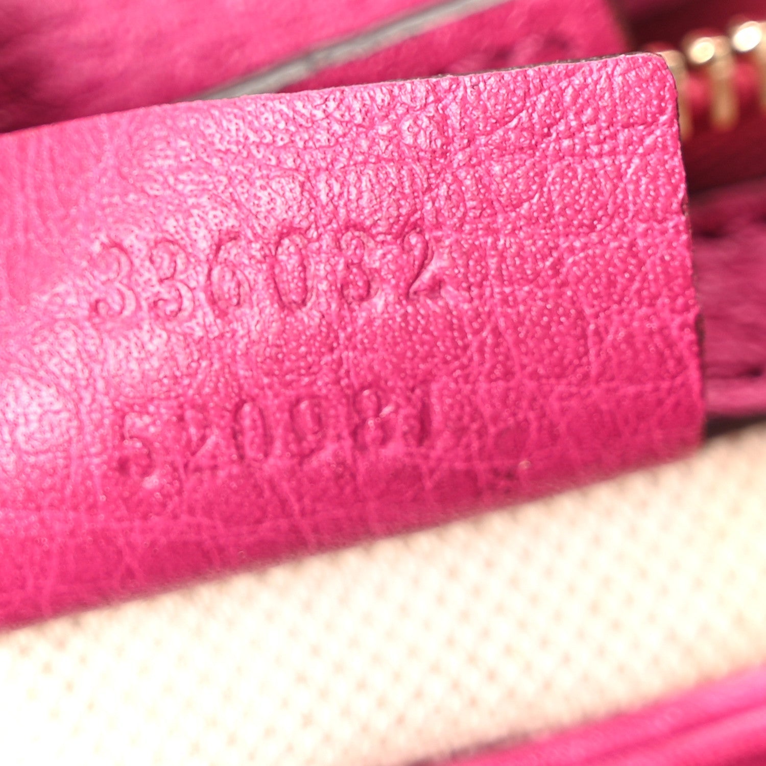 Calfskin Small Bamboo Shopper Tote Bright Bougainvillea