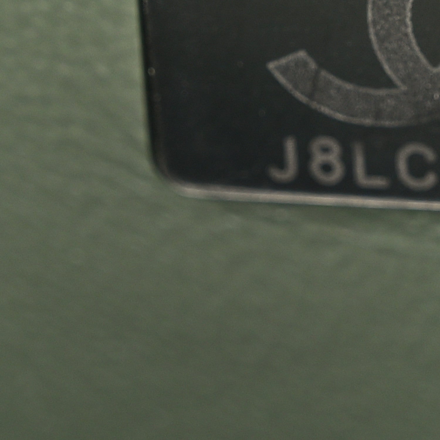 Lambskin Quilted Mini Rectangular Flap Green