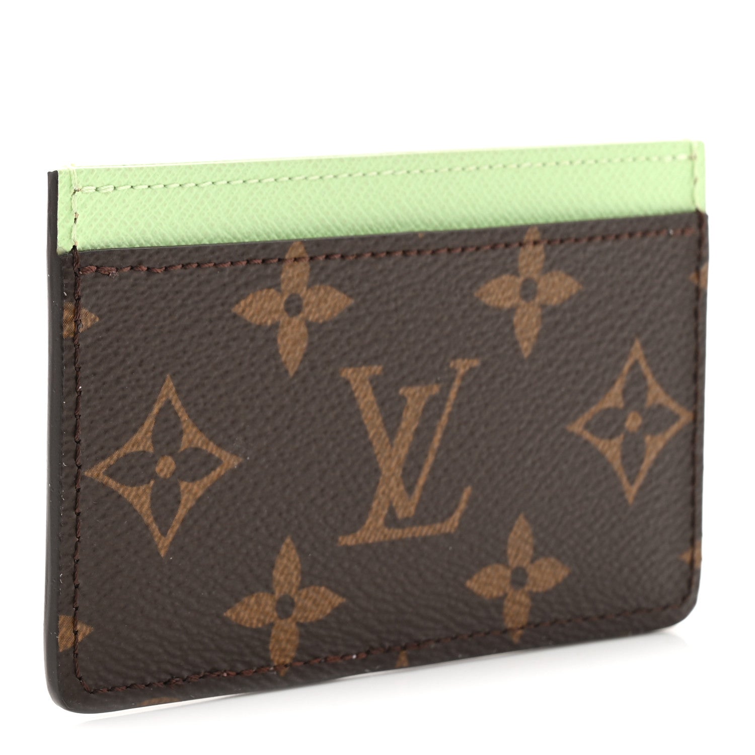 LV X TM Monogram Cherry Blossom Card Holder Sakura Brown