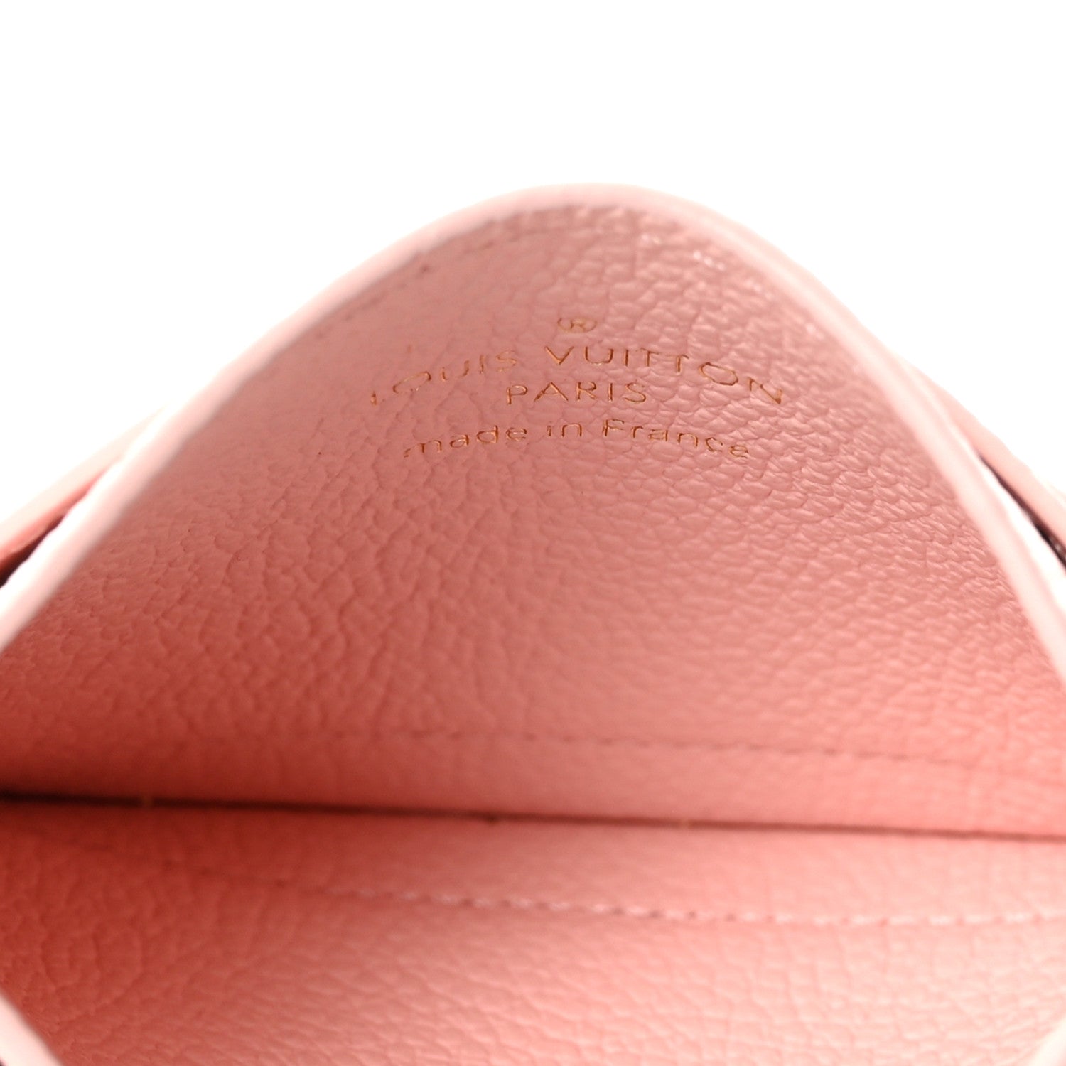 Empreinte Monogram LV Charms Card Holder Pink Opale
