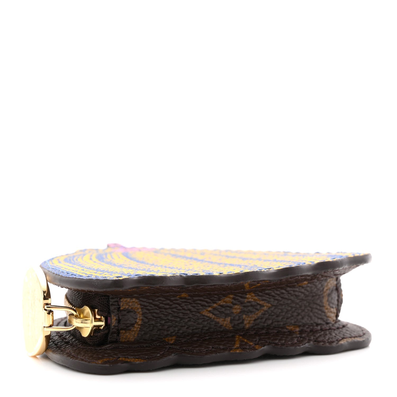 LV X YK Monogram Pumpkin Coin Purse