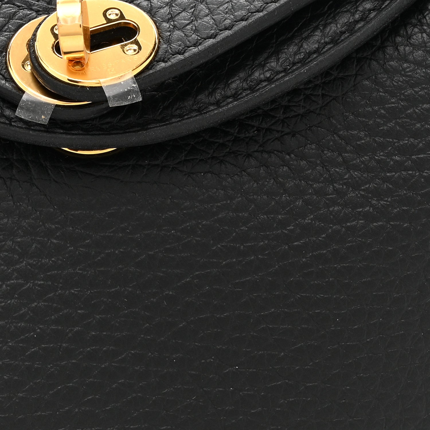 Taurillon Clemence Mini Lindy 20 Black