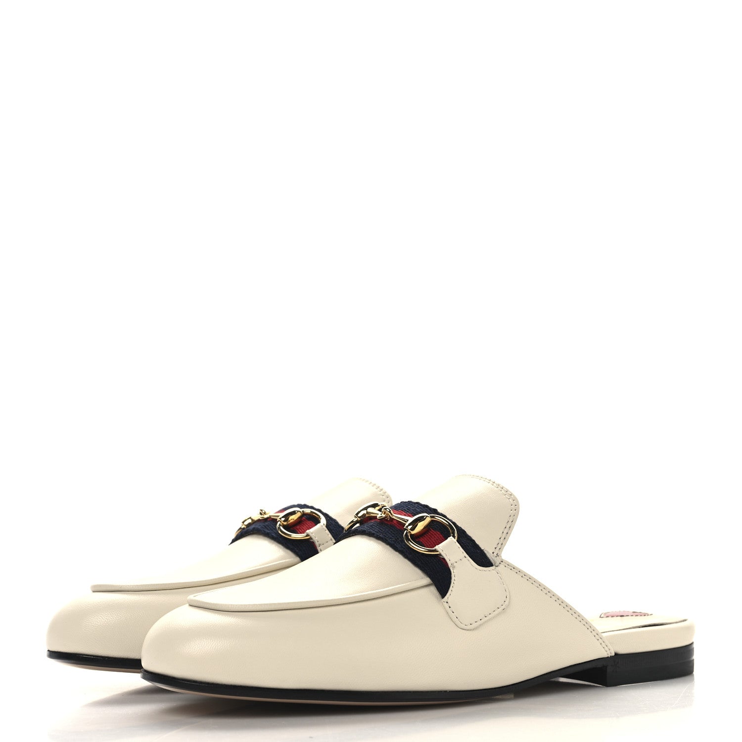 Malaga Kid Web Womens Princetown Slippers 35 Mystic White